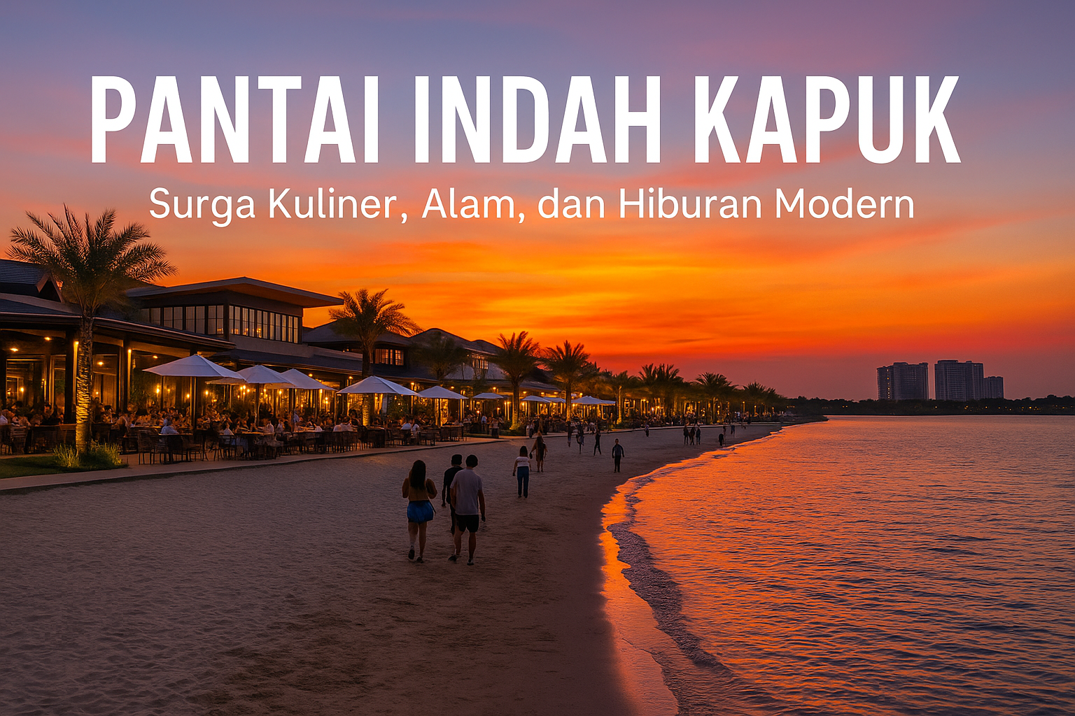 Pantai Indah Kapuk – Surga Kuliner, Alam, dan Hiburan Modern.