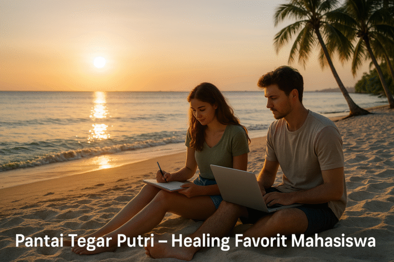 Pantai Tegar Putri – Tempat Healing Favorit Mahasiswa